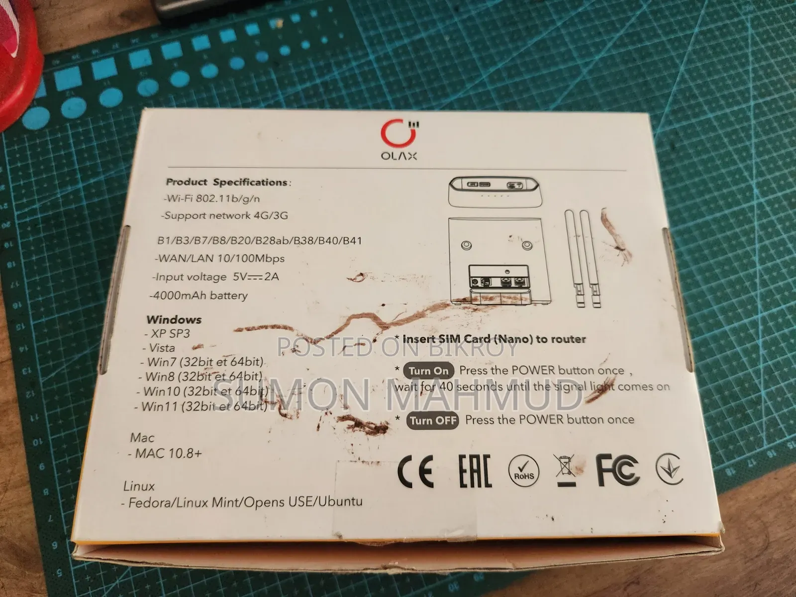 Olax Cpe Ax9 Pro