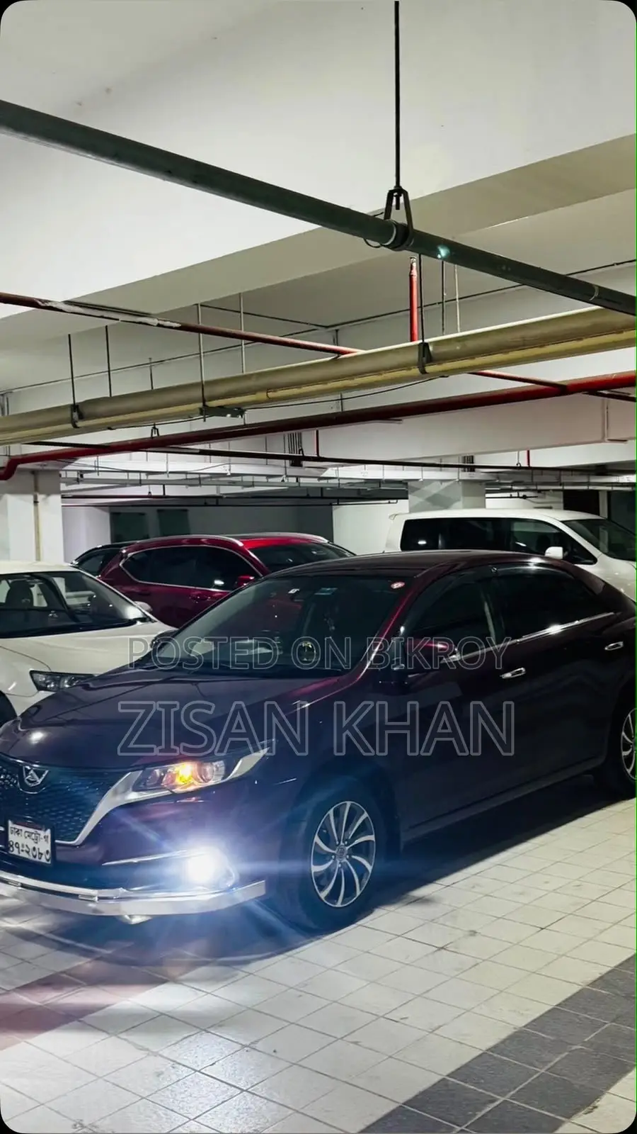 Toyota Allion 2018 Maroon