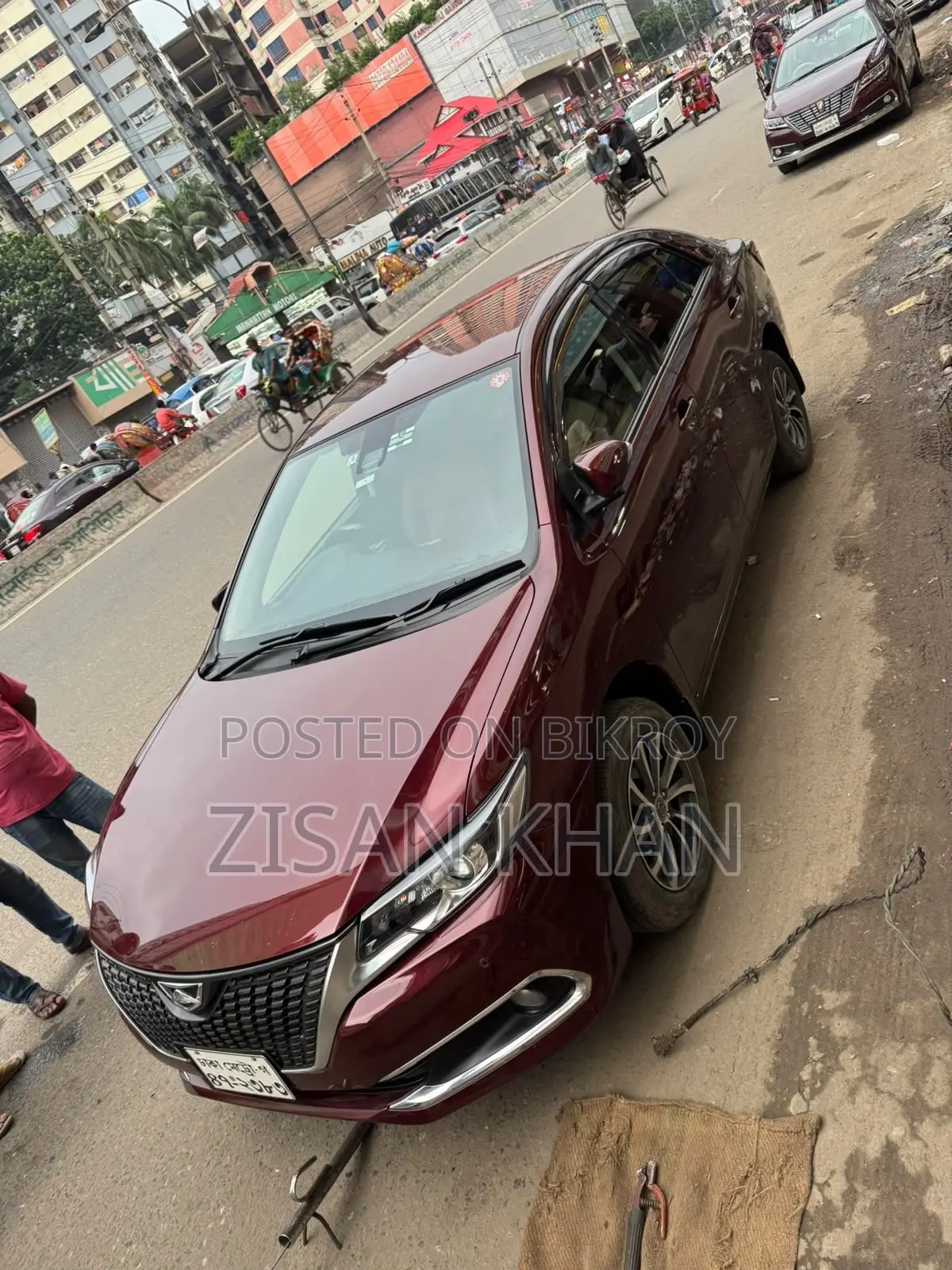 Toyota Allion 2018 Maroon