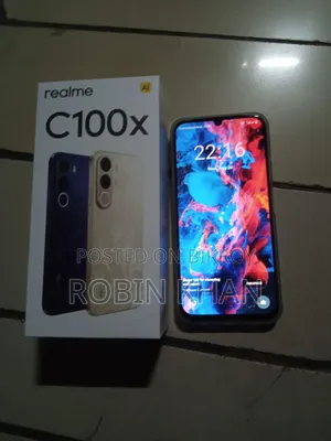 New Realme C100 128 GB Blue