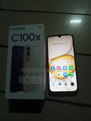 New Realme C100 128 GB Blue