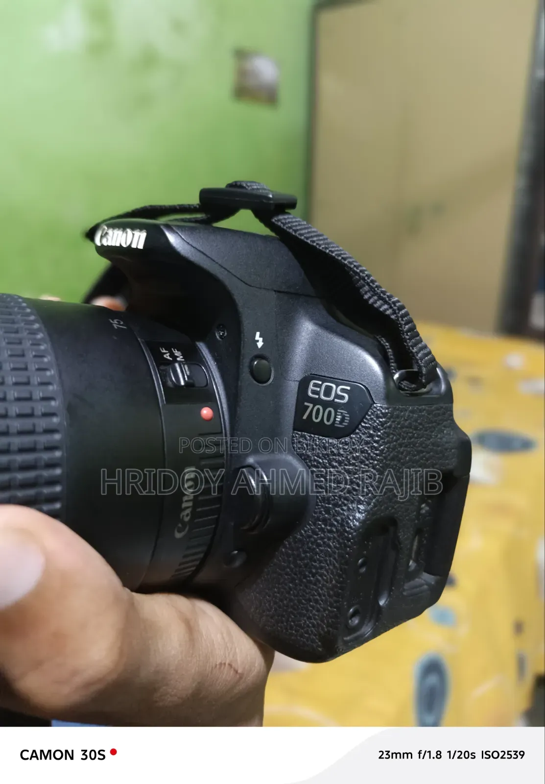 Canon 700d DSLR