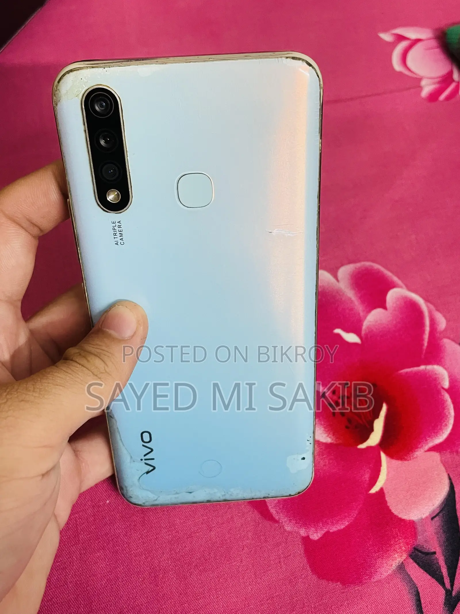Vivo Y19 128 GB Blue