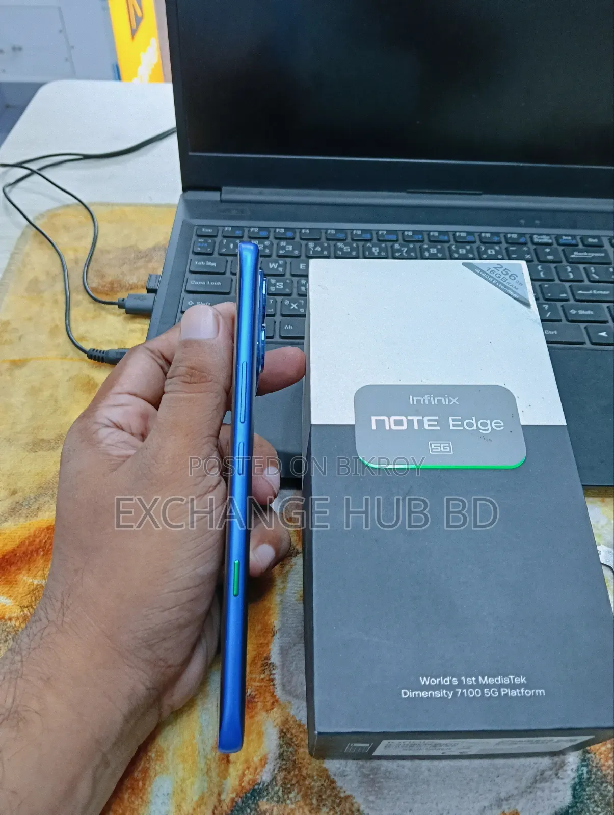 Infinix Note Edge 256 GB Blue