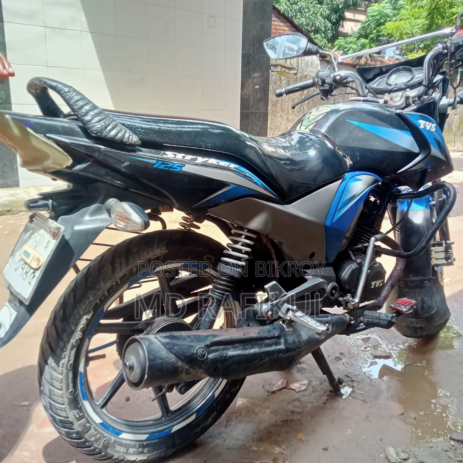 TVS Stryker 125 2018 Green