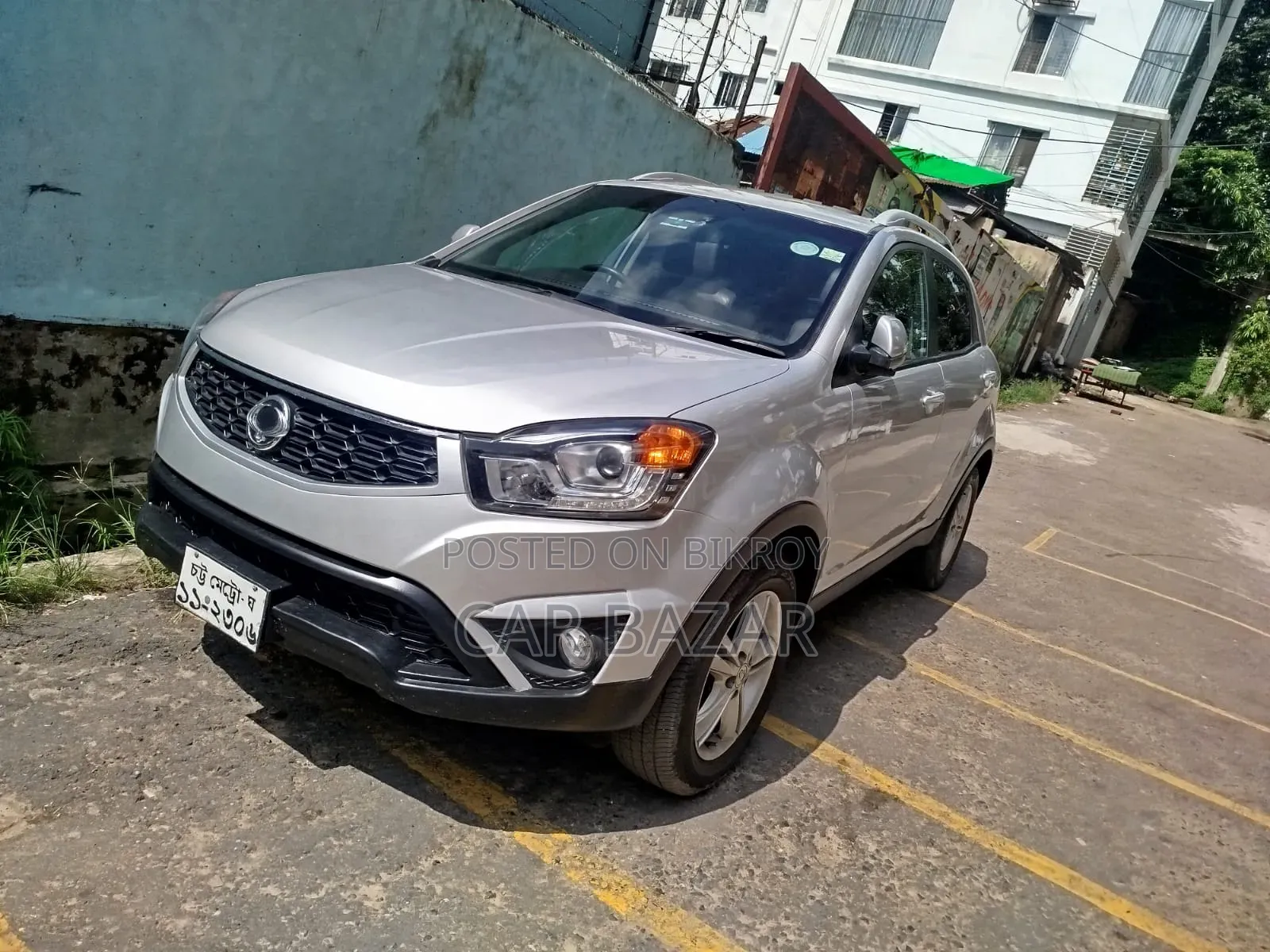 SsangYong Korando 2014 Silver