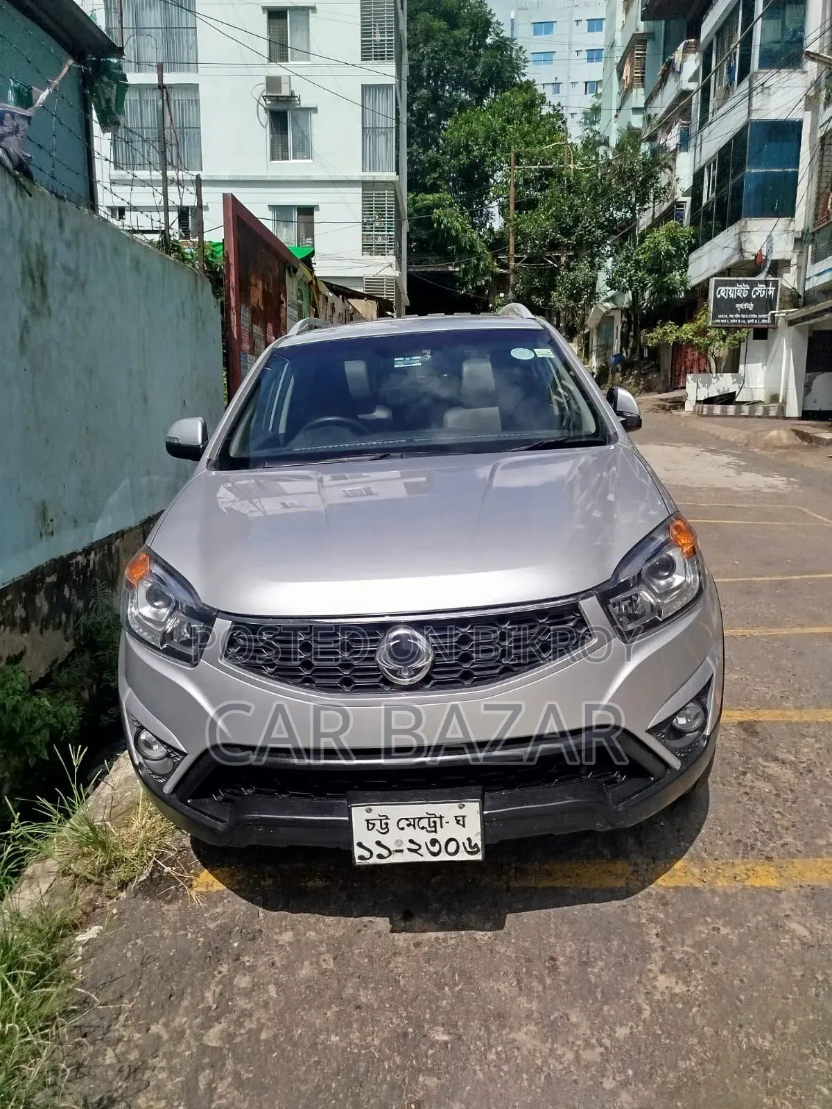 SsangYong Korando 2014 Silver