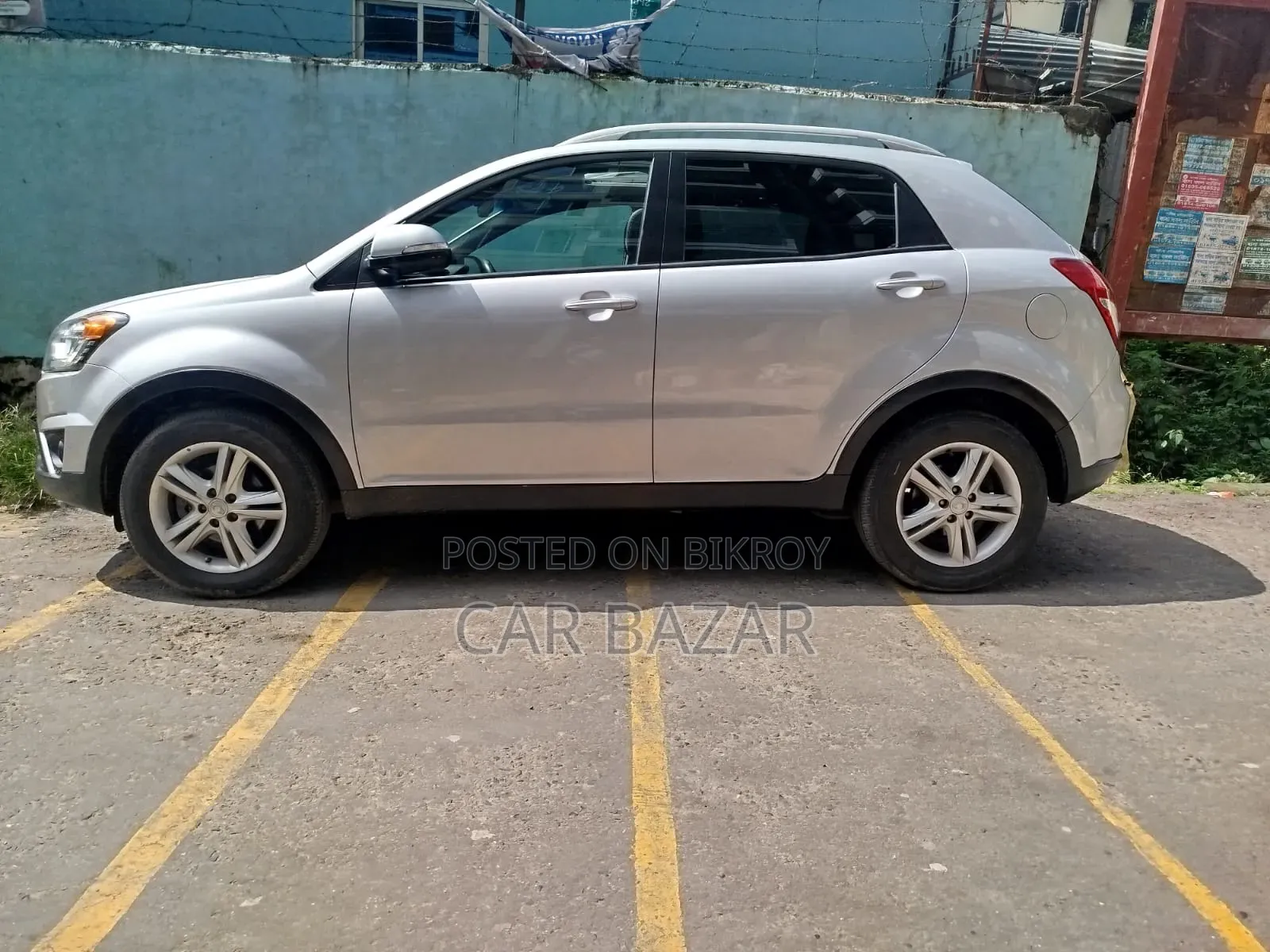SsangYong Korando 2014 Silver