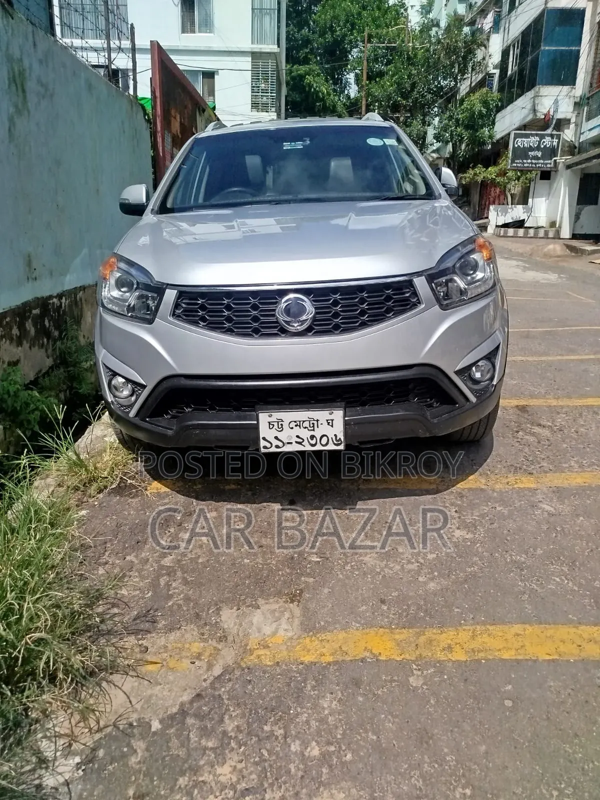 SsangYong Korando 2014 Silver