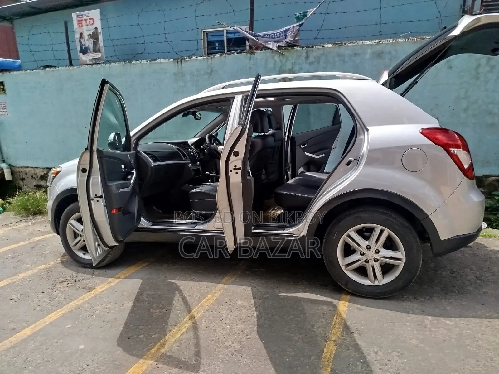 SsangYong Korando 2014 Silver