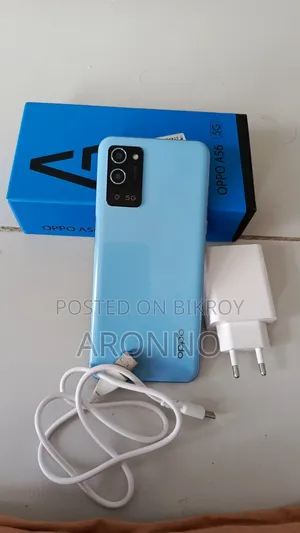 New Oppo A56 5G 256 GB Blue