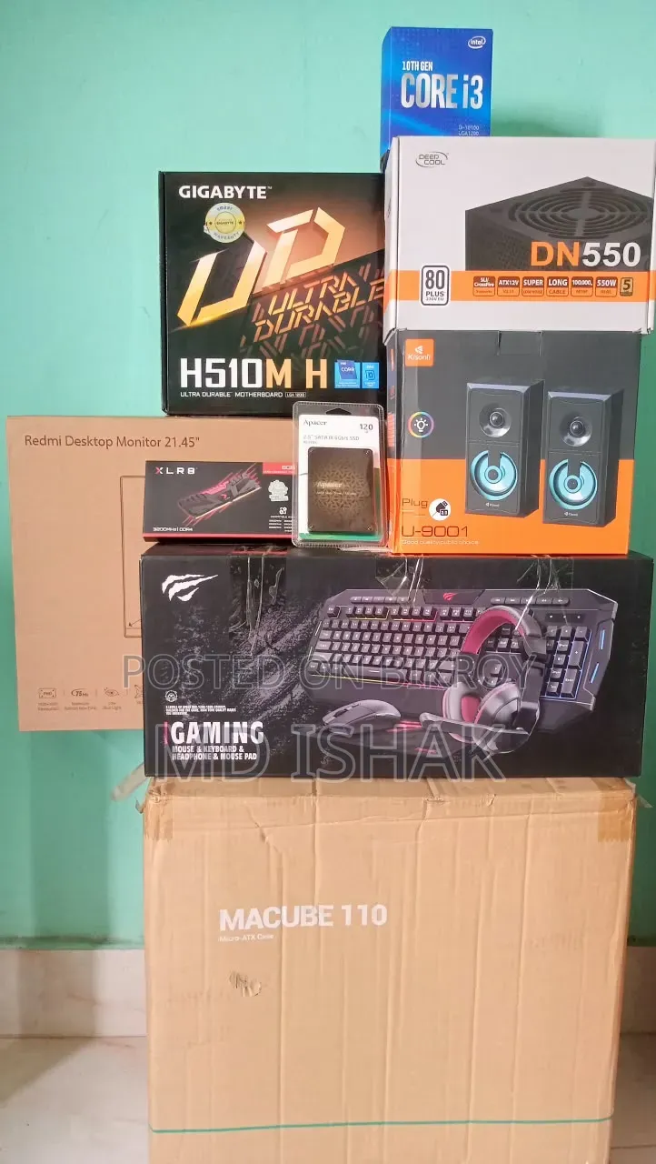 Gigabyte GA-H110MSTX-HD3-ZK 4GB Intel Core i3 SSD 128GB