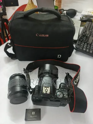 Canon 200d With 50mm Prime  and 18-55 Kit Lens