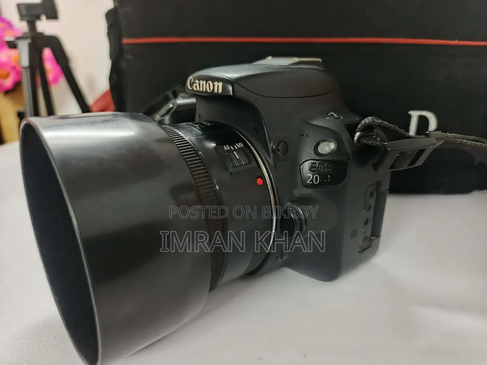 Canon 200d With 50mm Prime  and 18-55 Kit Lens
