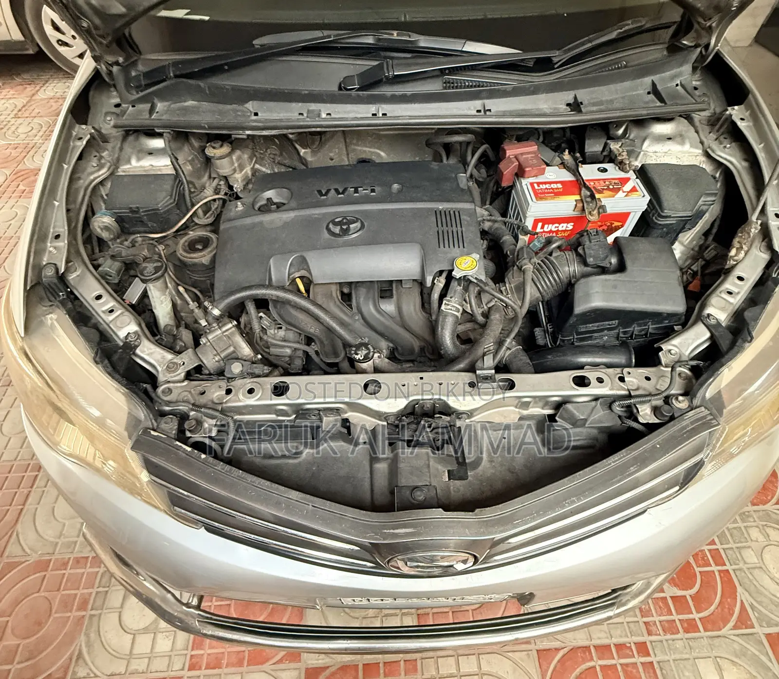 Toyota Axio 1.5 X 4WD 2012 Silver