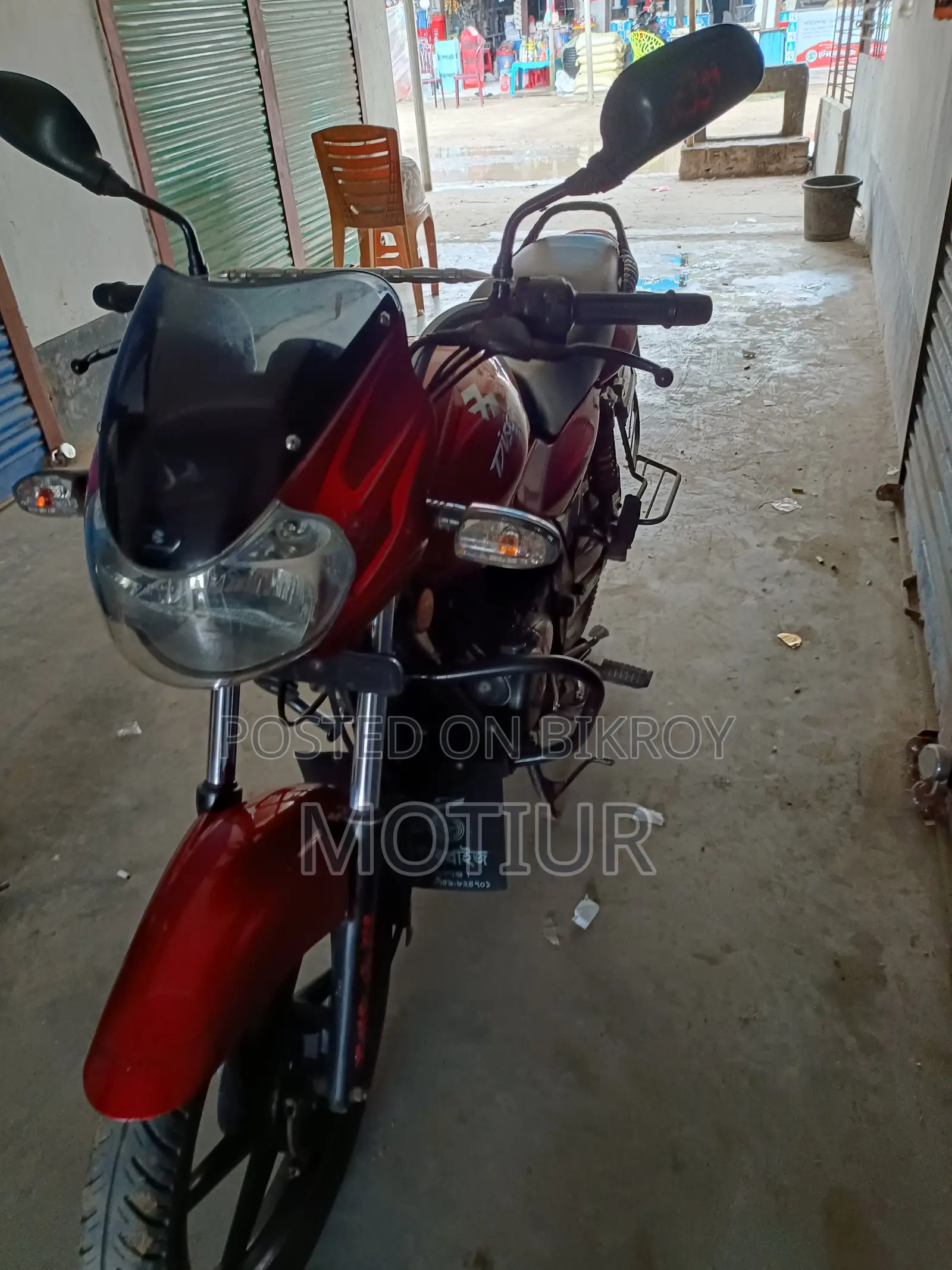 Bajaj Discover 135 2008 Red