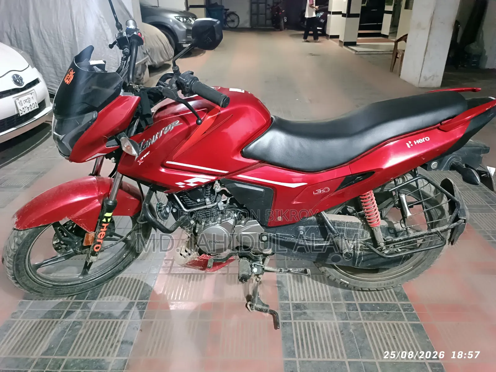 Hero Ignitor XTEC 125 Refresh 2025 Red