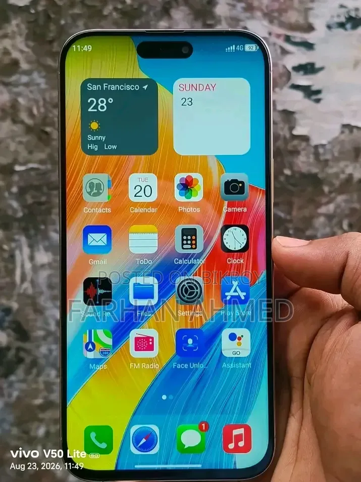 New Mobile Phone 8 GB Rose Gold
