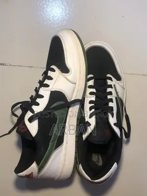 Travis Mocha Jordan 1 Low Olive