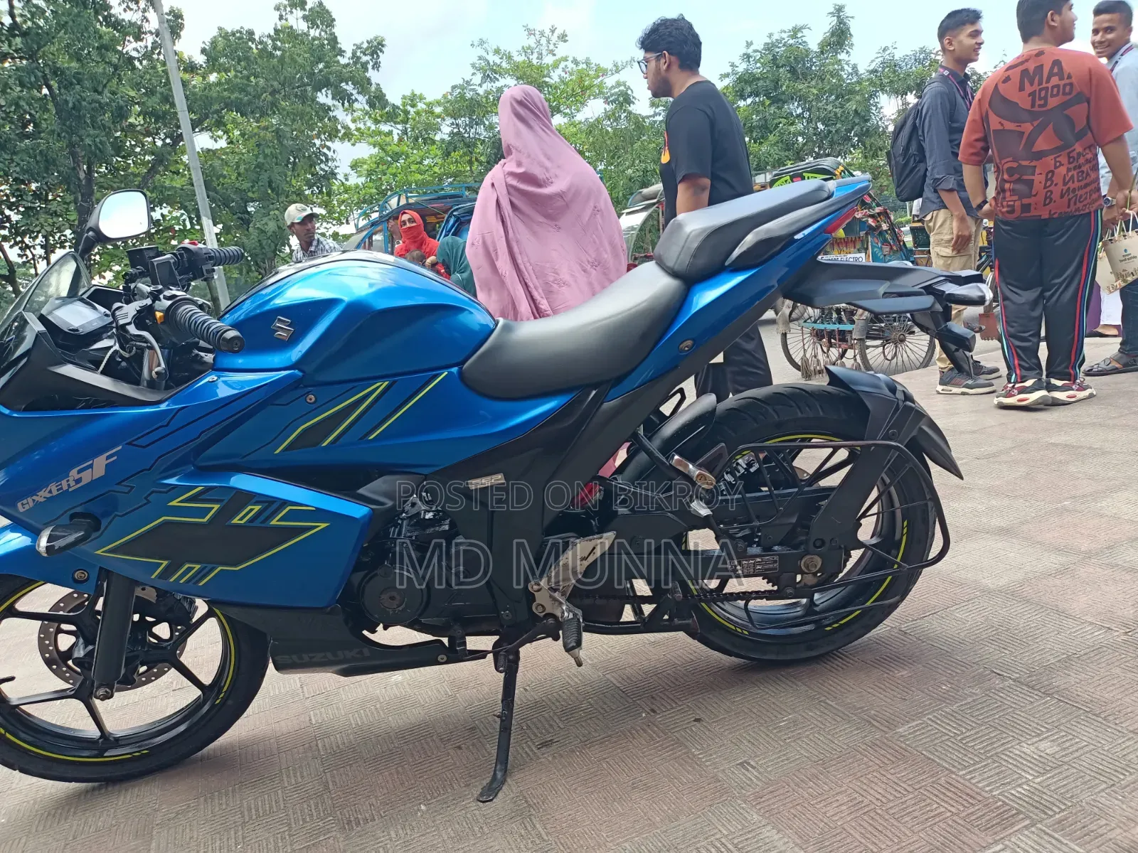 Suzuki Gixxer SF 2022 Blue