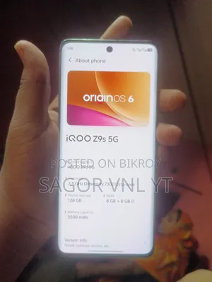 Vivo iQOO Z9s 128 GB Black