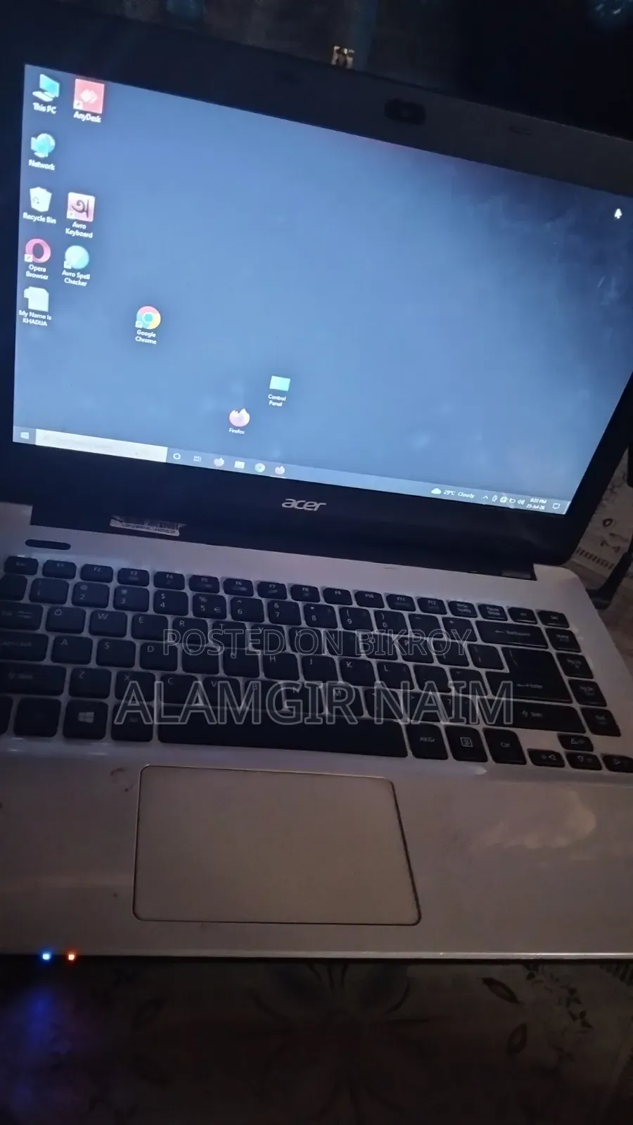 Laptop Acer Aspire E5-471 4GB Intel Core i3 HDD 500GB