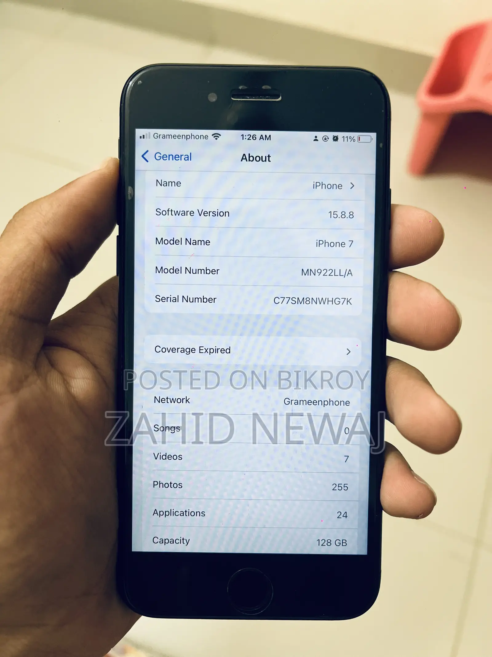 Apple iPhone 7 128 GB Black