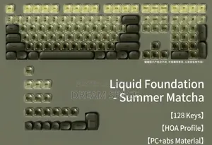 HOA প্রোফাইল কীক্যাপ সেট – 128 Keys, ডাবল-শট PC+ABS (একাধিক কালার)