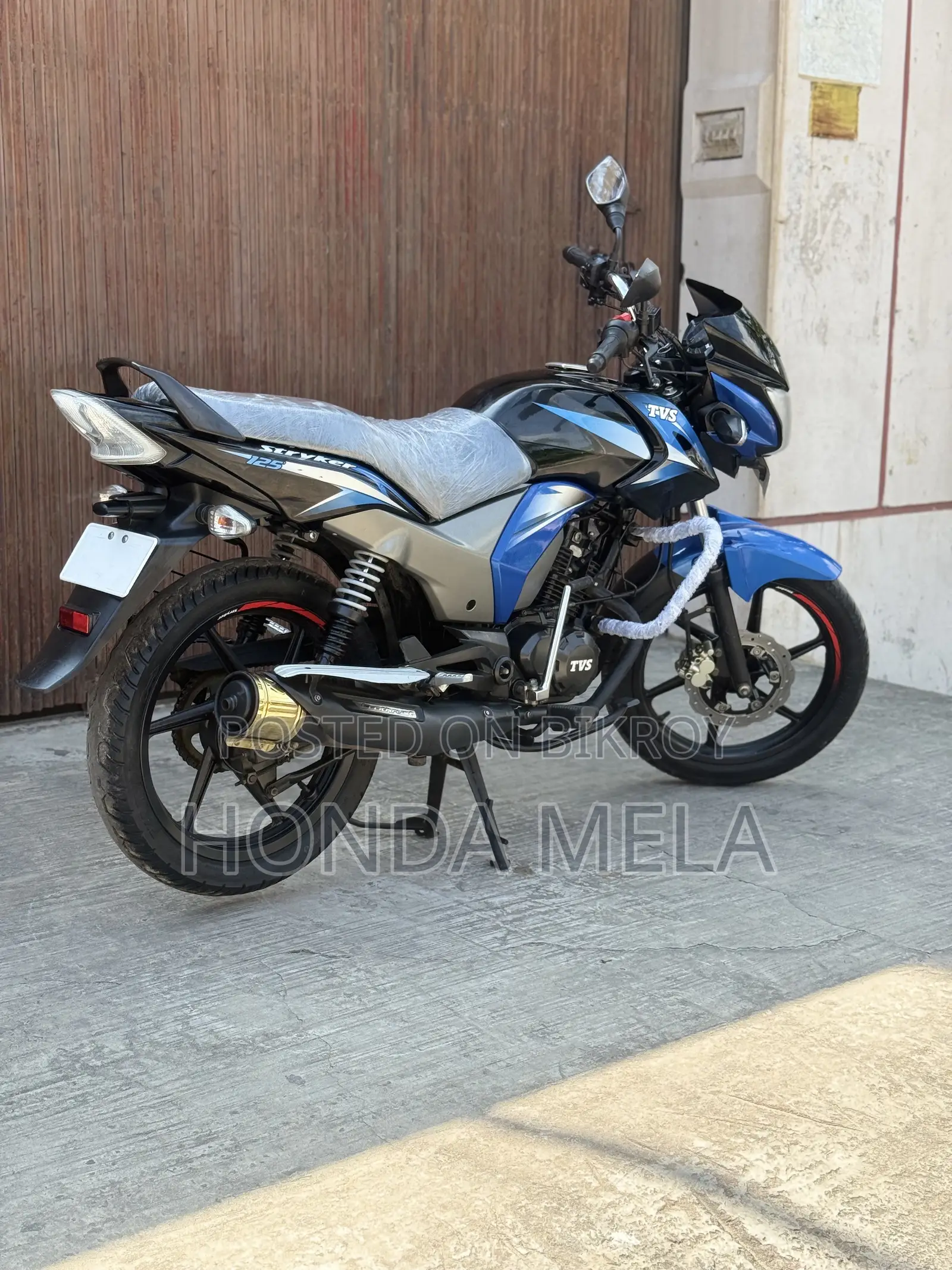 TVS Stryker 125 2022 Blue