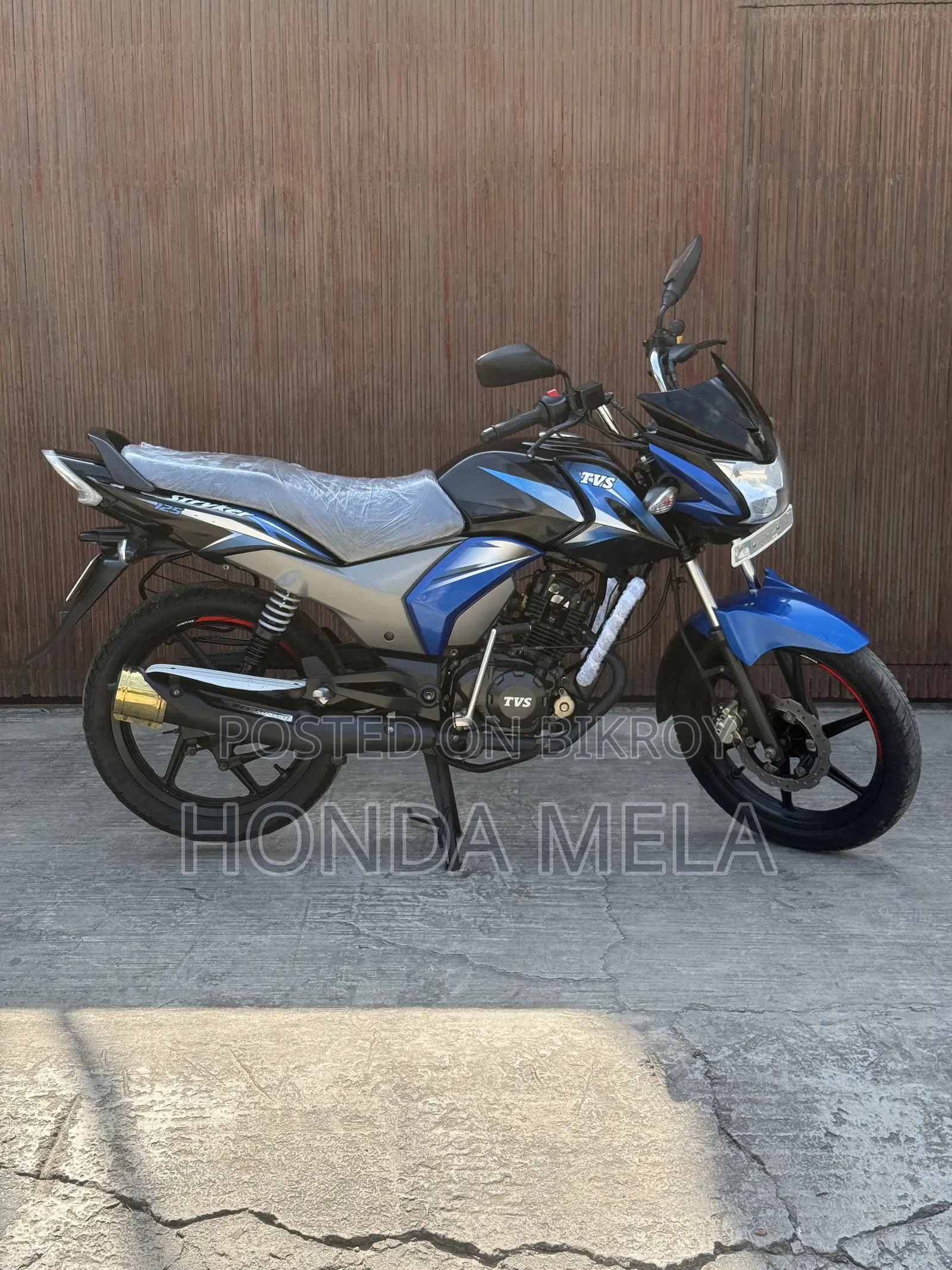 TVS Stryker 125 2022 Blue