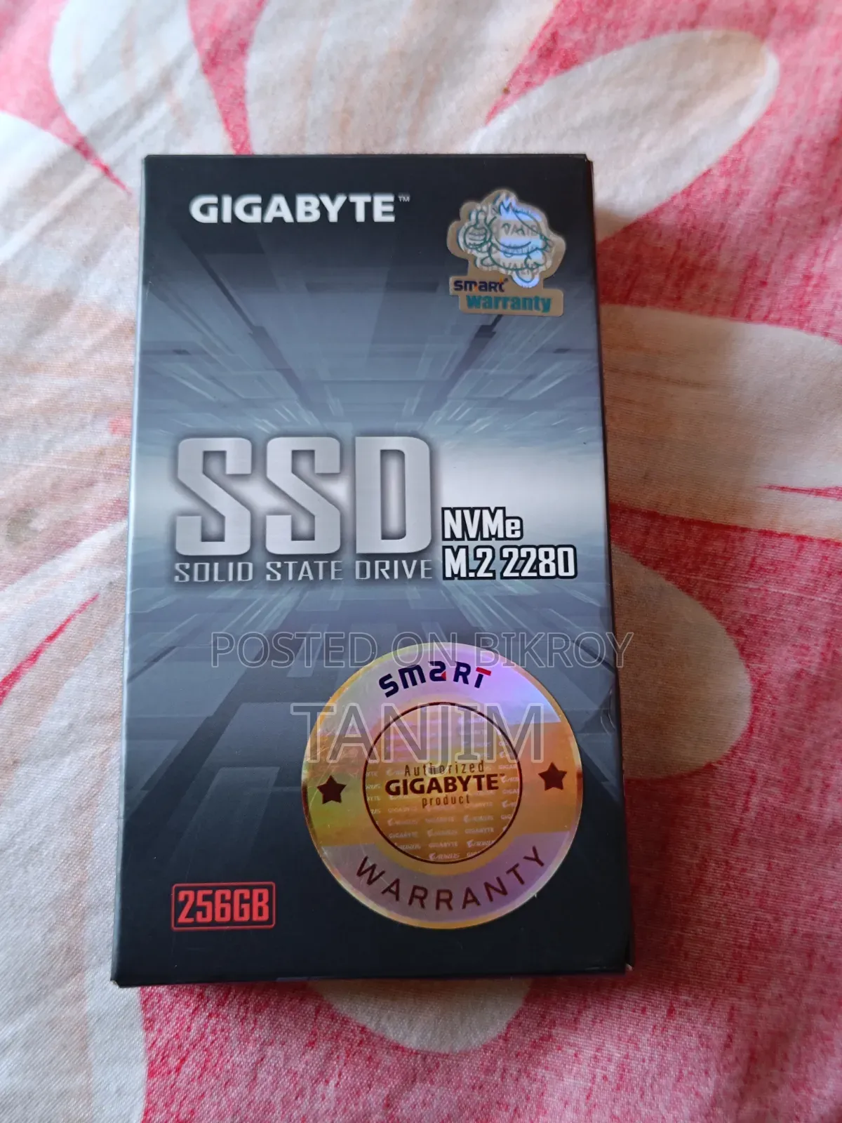 Gigabyte 256gb M.2 Nvme SSD