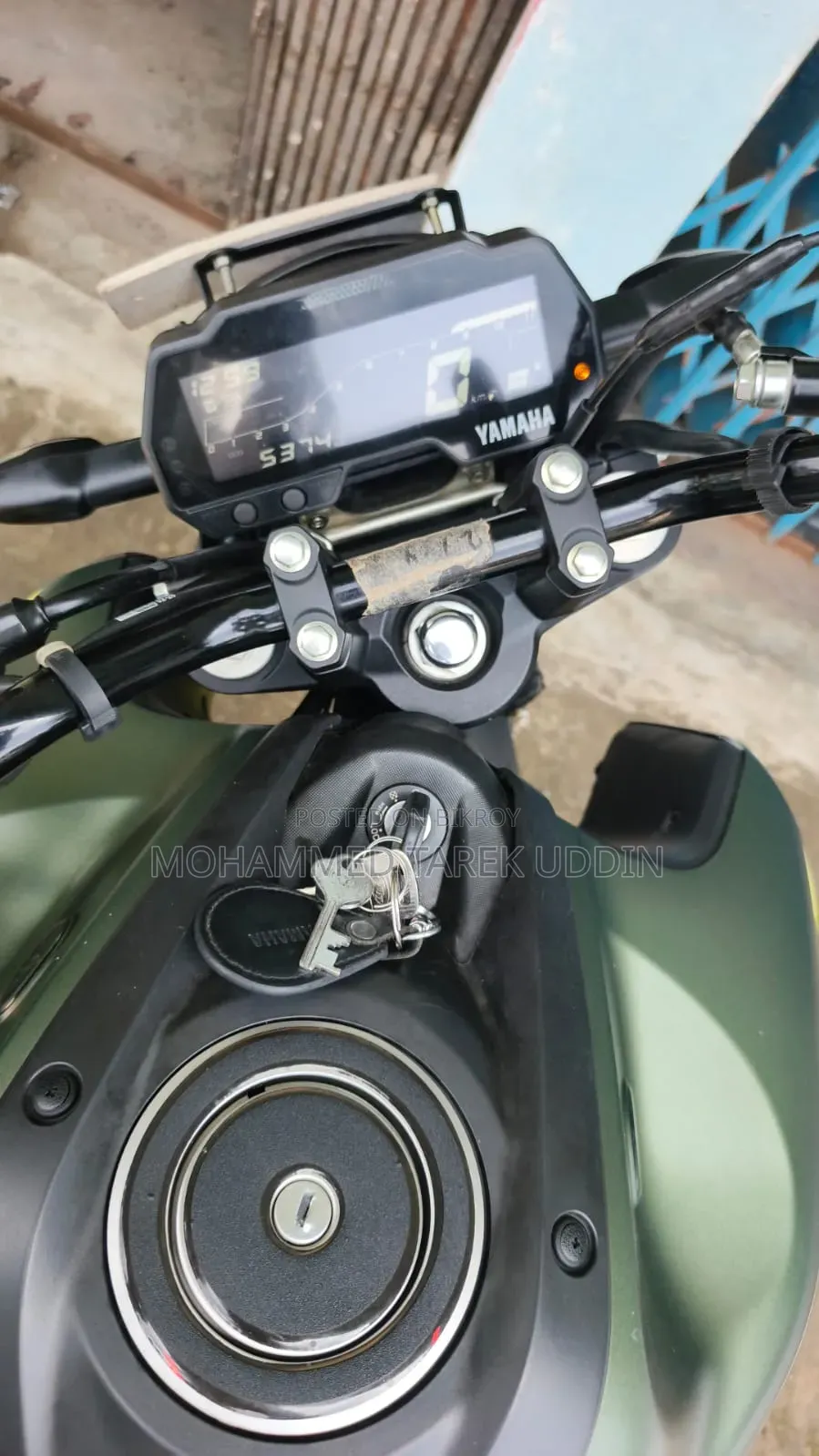 New Yamaha FZS V4 2026 Green