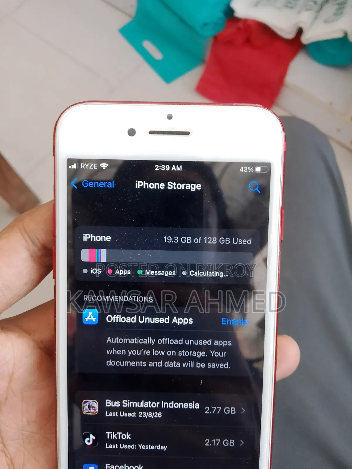 Apple iPhone 7 128 GB Red