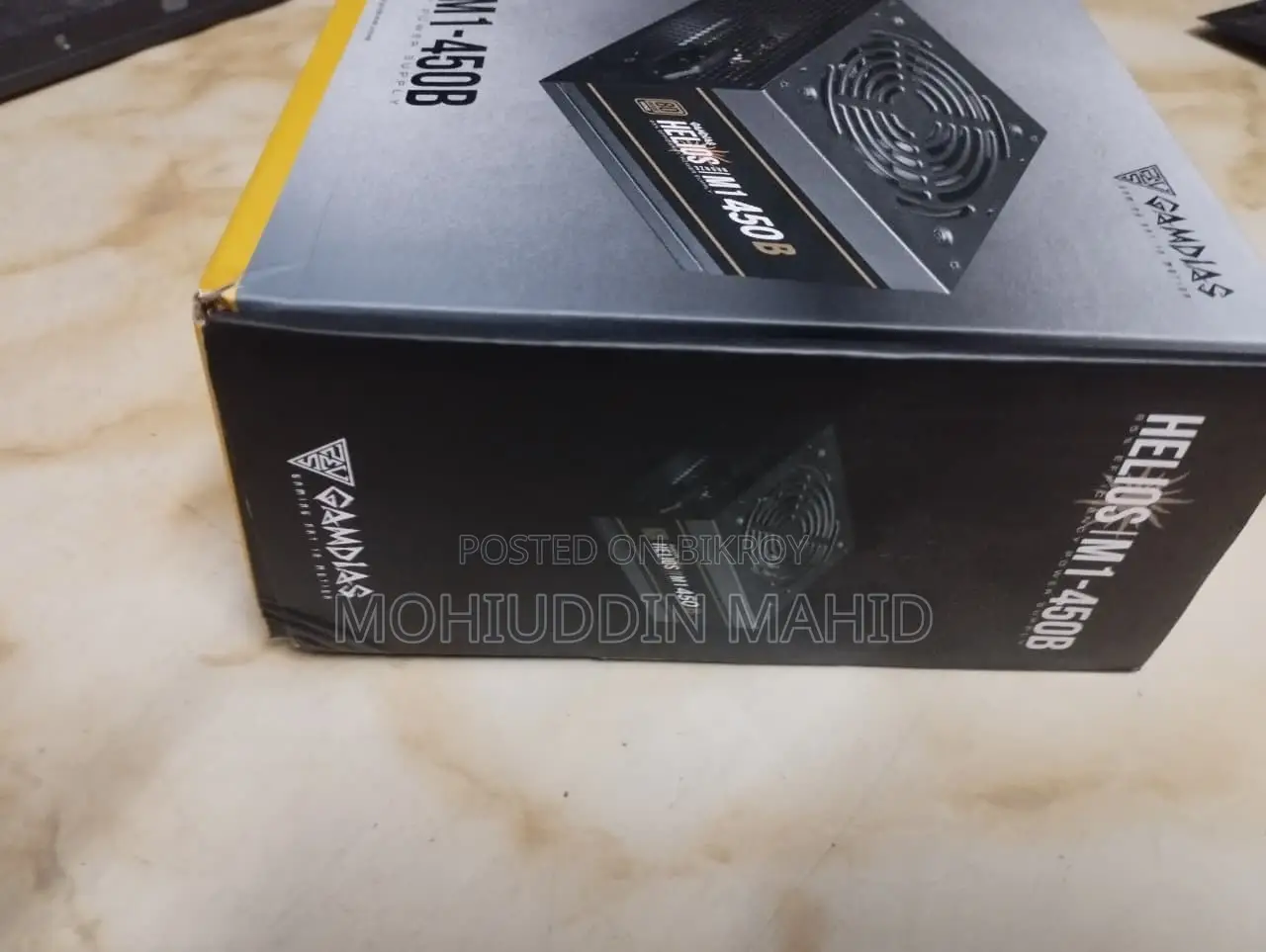 Gamdias Helios 550w Bronze Power Supply With Warranty and Box