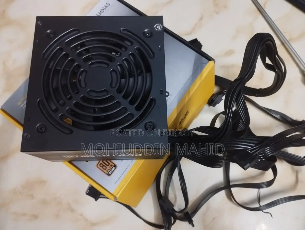 Gamdias Helios 550w Bronze Power Supply With Warranty and Box