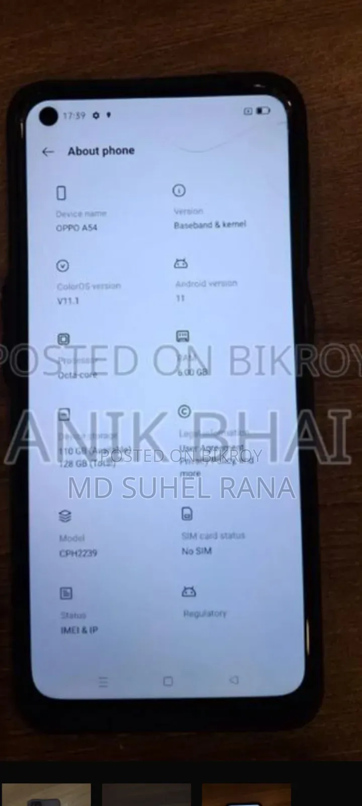 Oppo A54 128 GB Blue