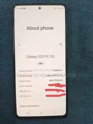 Samsung Galaxy S20 FE 128 GB Blue