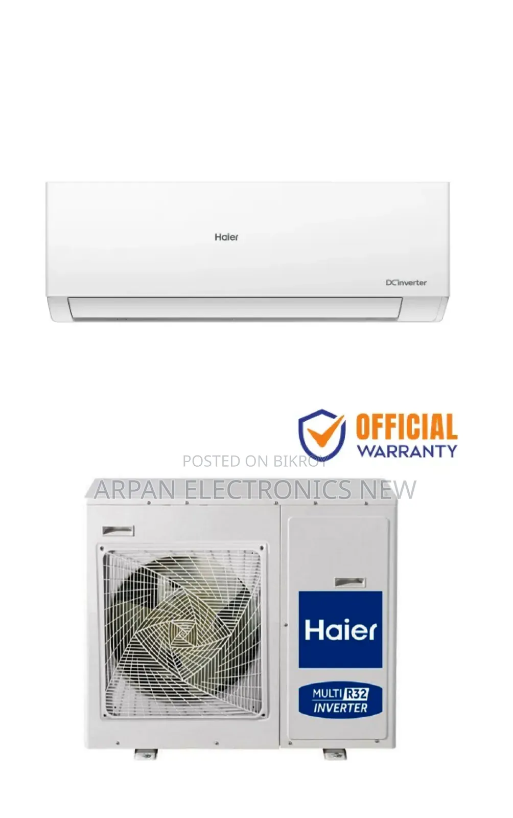 Haier Inverter 1.6 Ton AC Hot Winter Offer in the New Year