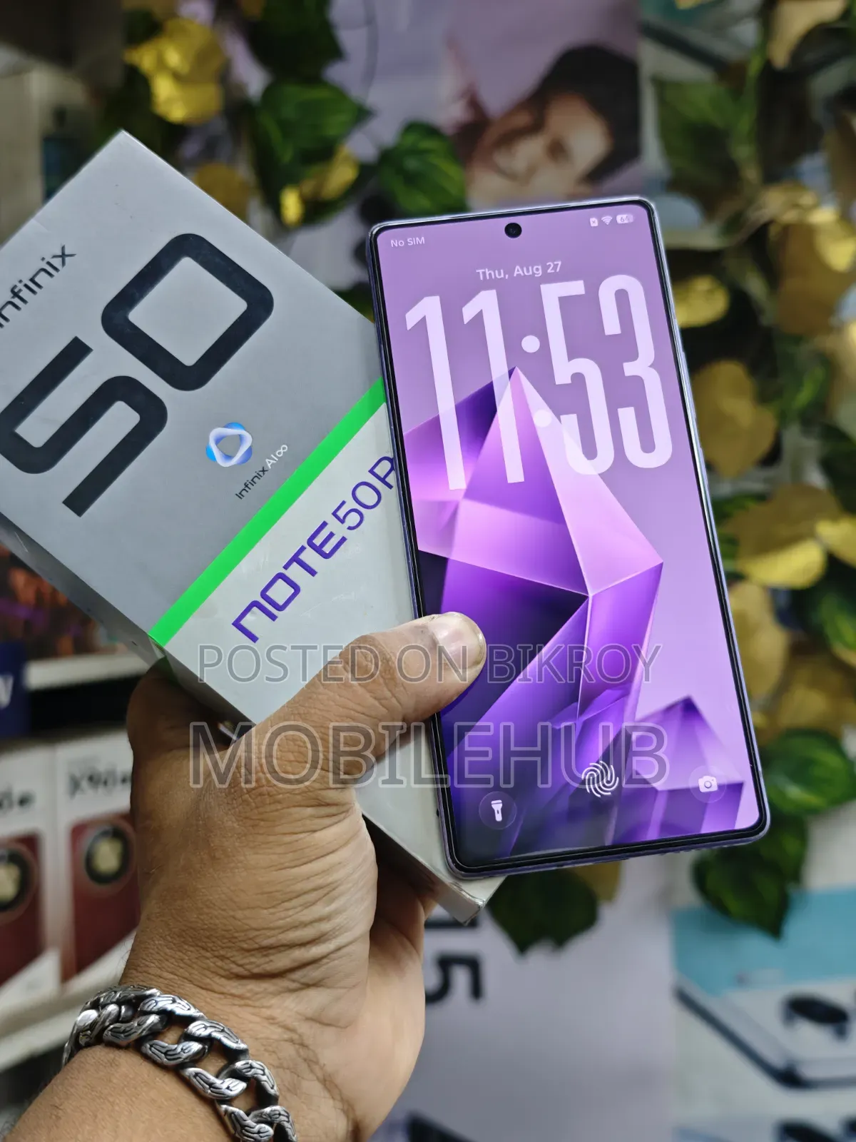 Infinix Note 50 Pro 256 GB Purple