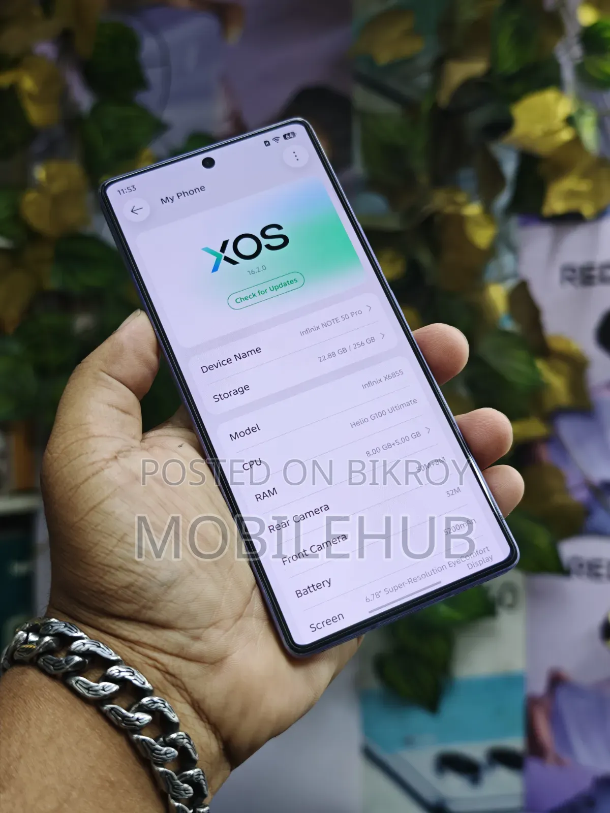 Infinix Note 50 Pro 256 GB Purple