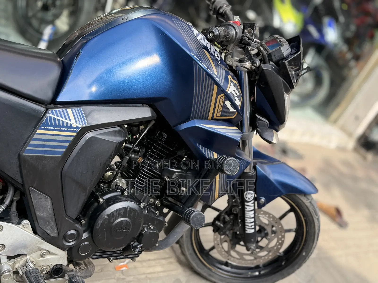 Yamaha FZS V2 2022 Blue