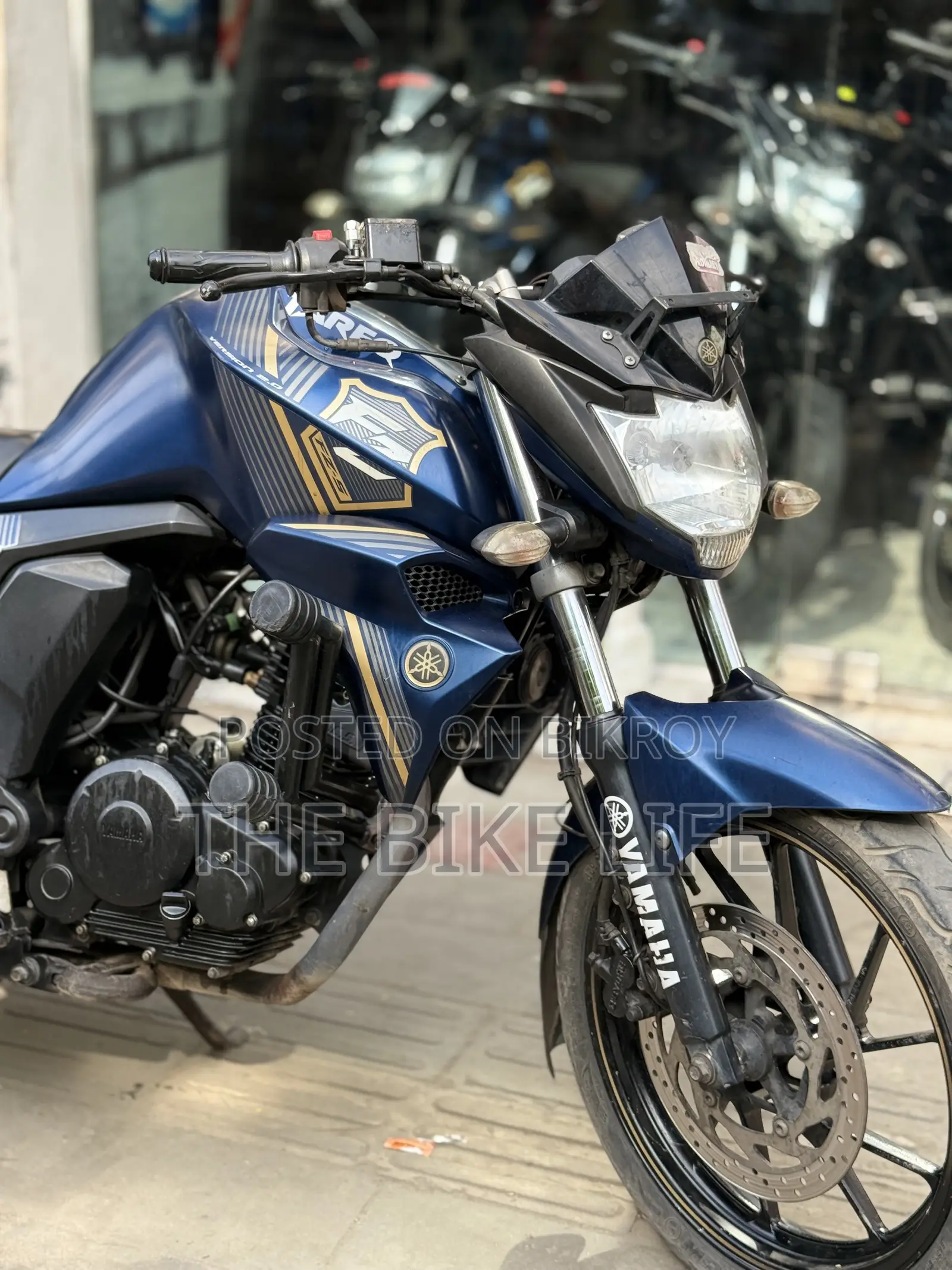 Yamaha FZS V2 2022 Blue