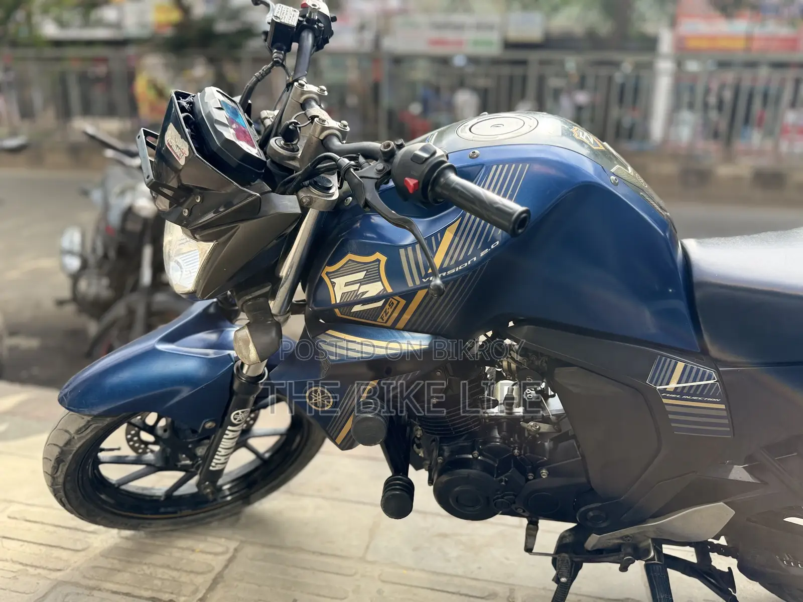 Yamaha FZS V2 2022 Blue