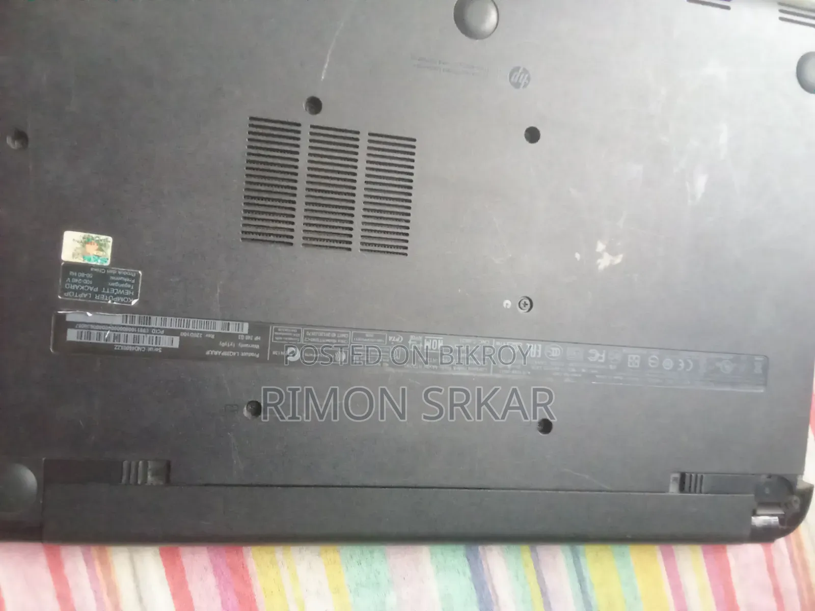 Laptop HP 240 G3 8GB Intel Xeon SSD 500GB