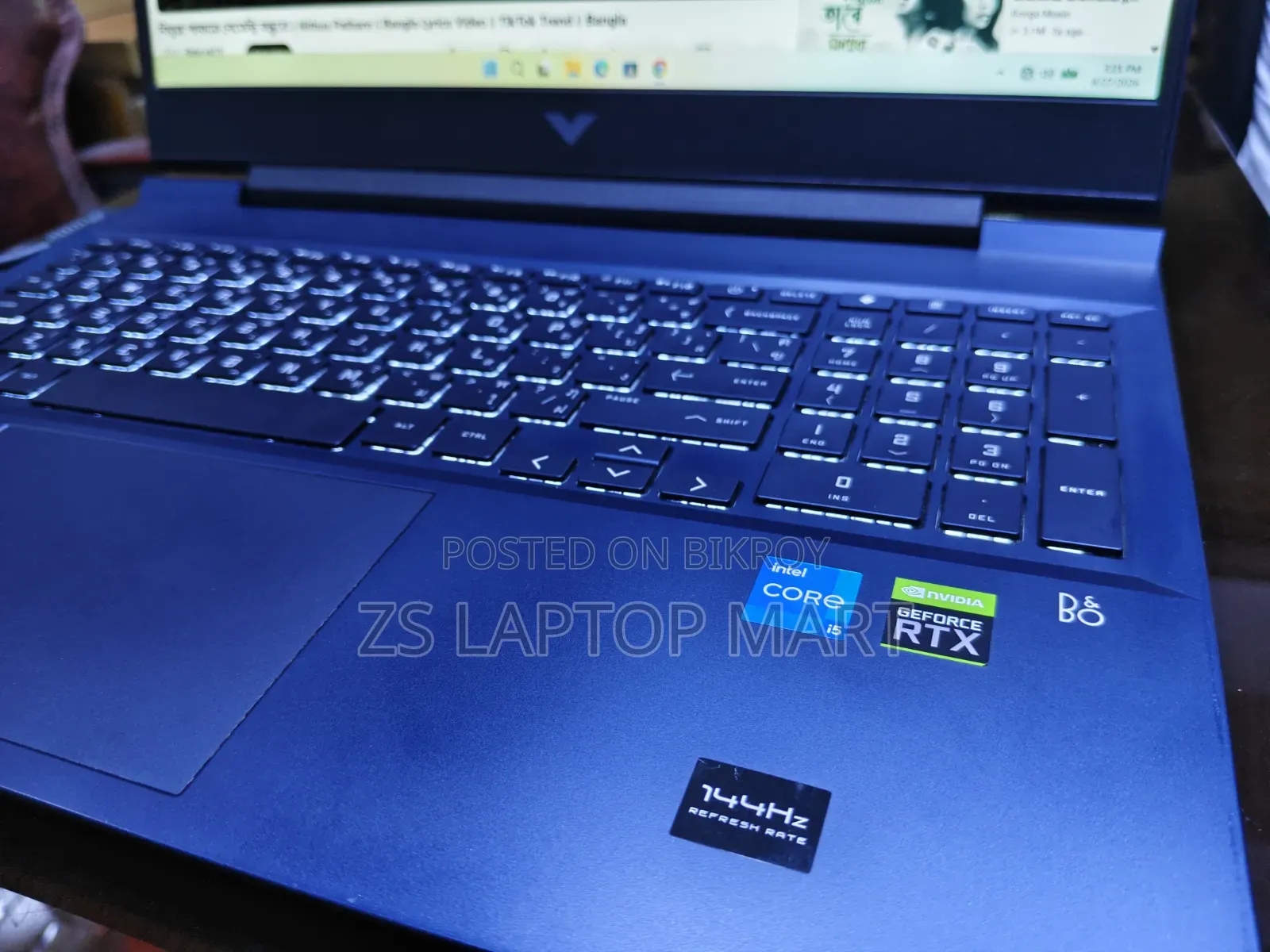 Laptop HP Victus 16 8GB Intel Core i5 SSD 512GB