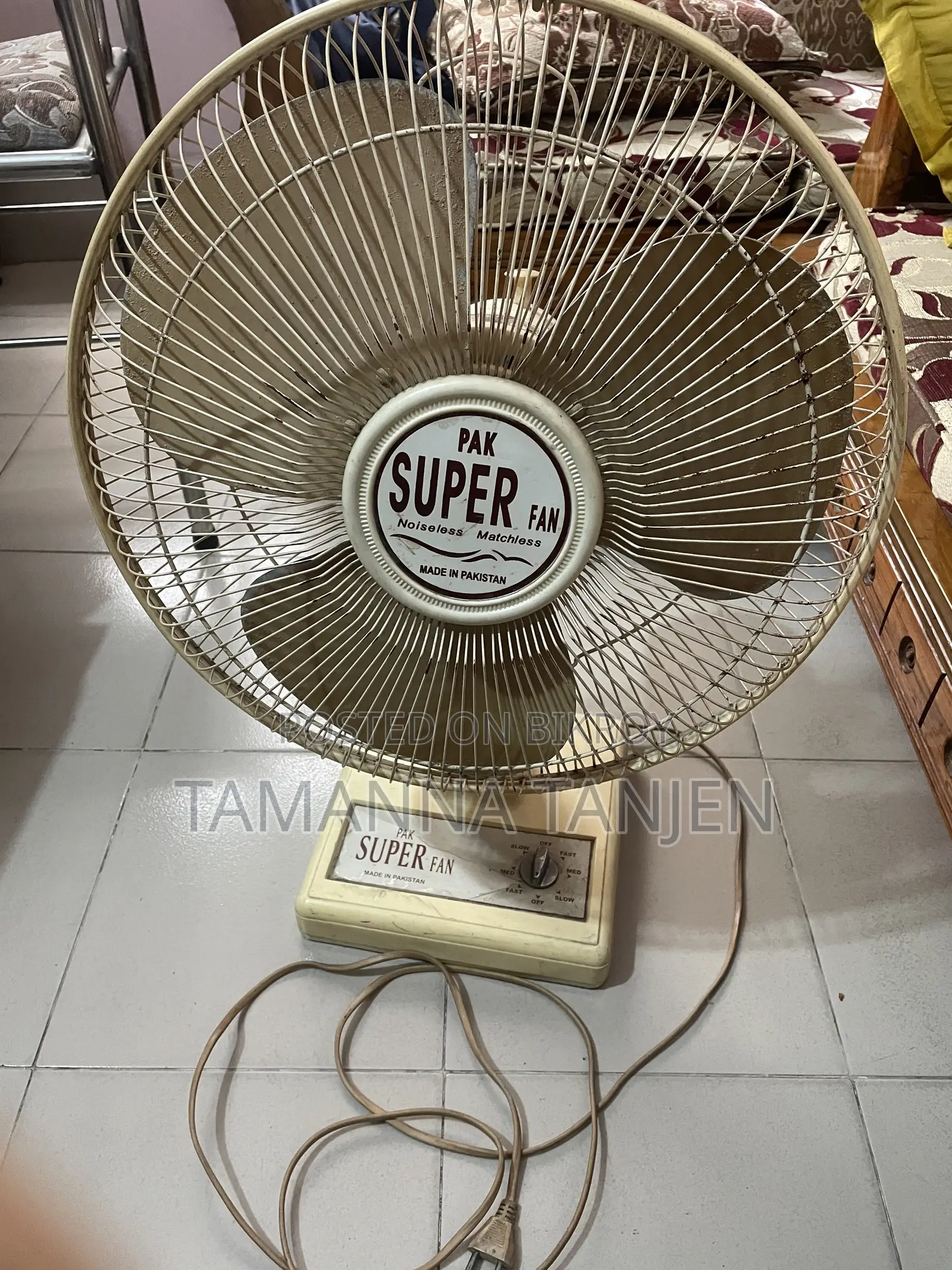 PAK Super Table Fan