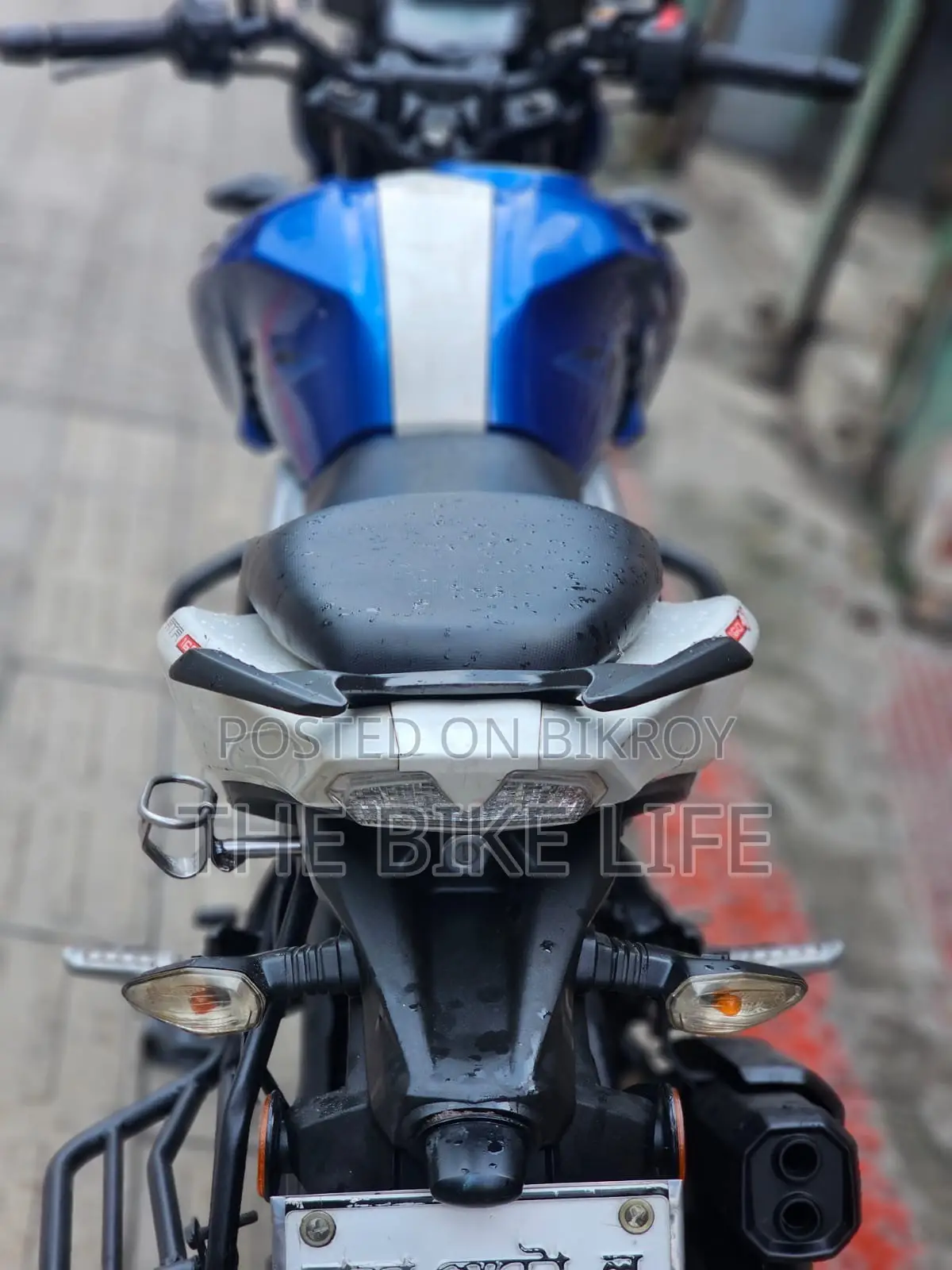 TVS Apache RTR 160 4V 2019 Blue