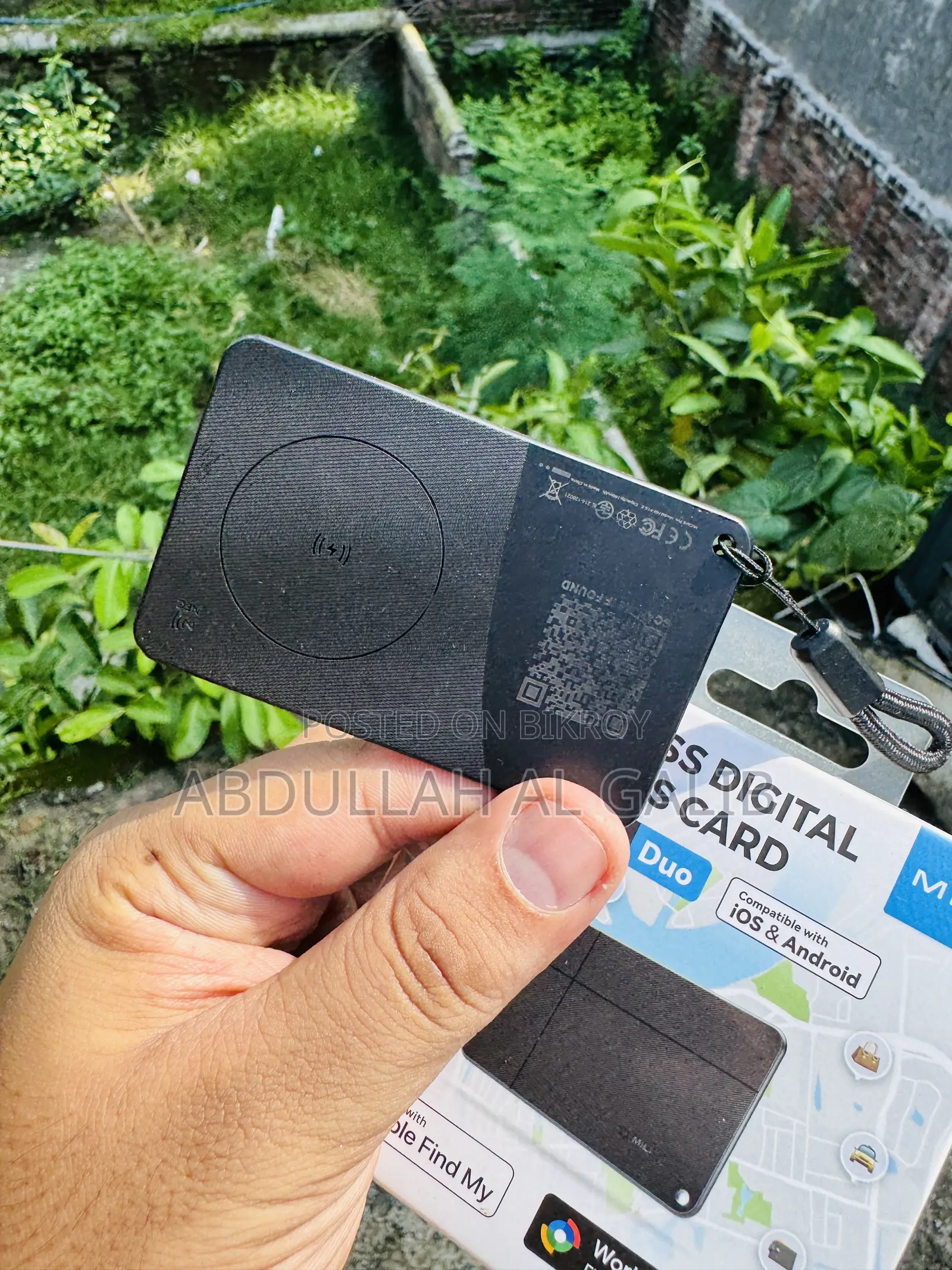 MiLi MiCard Pro Duo AntiLoss Digital BusinessCard With NFC Los&Android