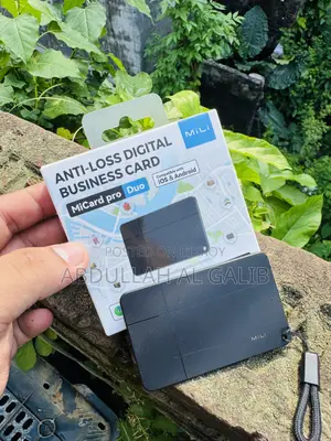 MiLi MiCard Pro Duo AntiLoss Digital BusinessCard With NFC Los&Android