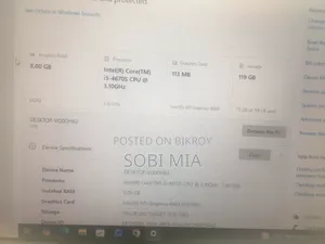 Desktop Computer Samsung 8GB Intel Core i5 SSD 500GB